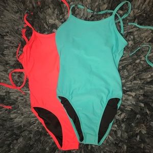 Set of two jolyn Jackson Tie Back suits!